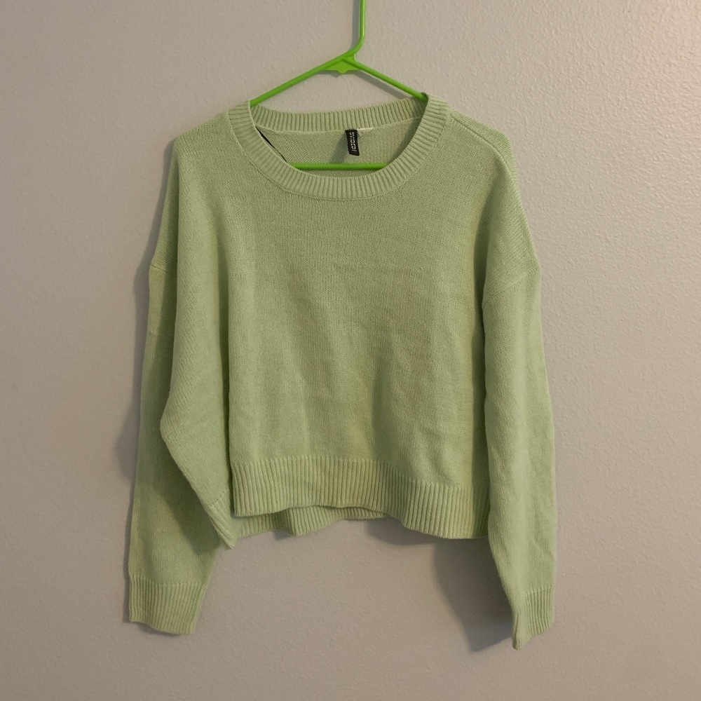 H&M Mint Green Sweater